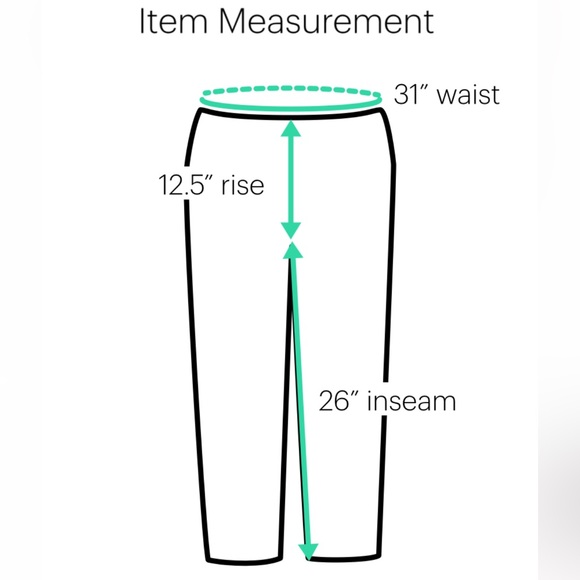 Company Collection - Maroon elastic waist pants size Large - Picture 3 of 4